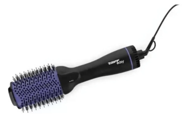 Escova Alisadora Secadora Oval Taiff Easy - Cor Lilás