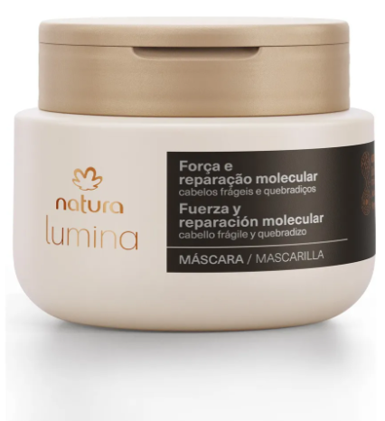 Máscara Capilar Força E Reparação Lumina Natura 250ml