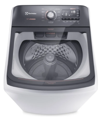 Máquina De Lavar 15kg Electrolux Premium (lec15) Cor Branco