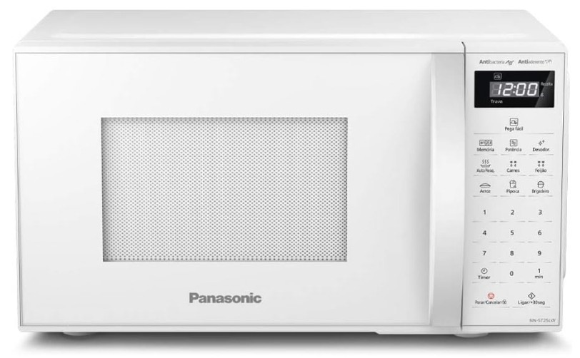 Panasonic Micro-ondas 21L Branco 127v NN-ST25LWRU