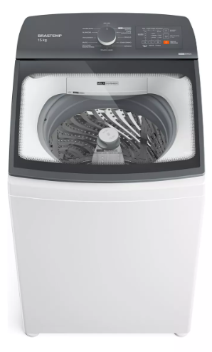 Máquina De Lavar Bwf15ab 15kg Tira Manchas Branca Brastemp Cor Branco